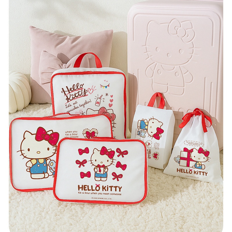 Travel Accessories Kit Bag - Hello Kitty Storage Bag Cute Cartoon