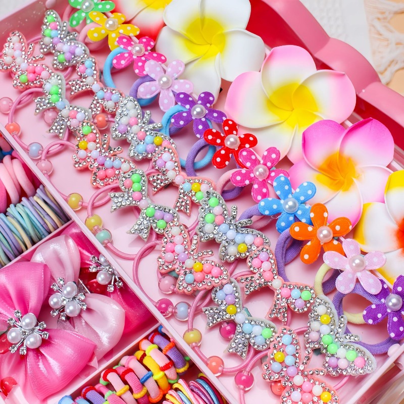 546Pcs Bow High Elastic Hair A - Travel Accessories For 6 Year Old 评论和价格