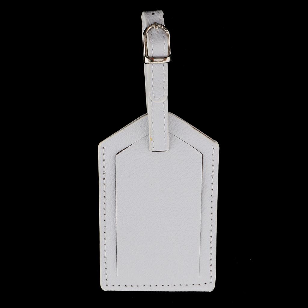 Durable PU Leather Bag Tag DIY - Luggage Tag Leather 评论和价格