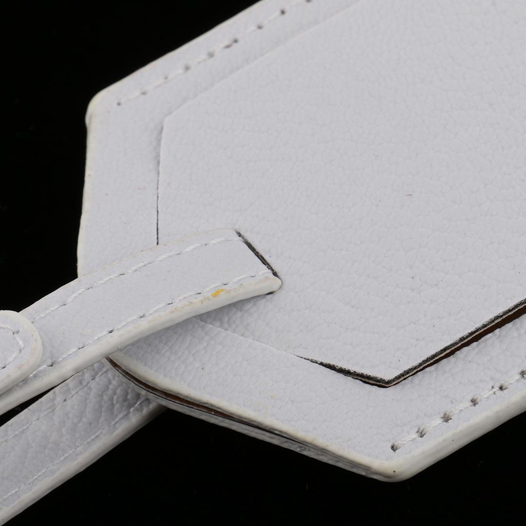 Durable PU Leather Bag Tag DIY - Luggage Tag Leather 评论和价格