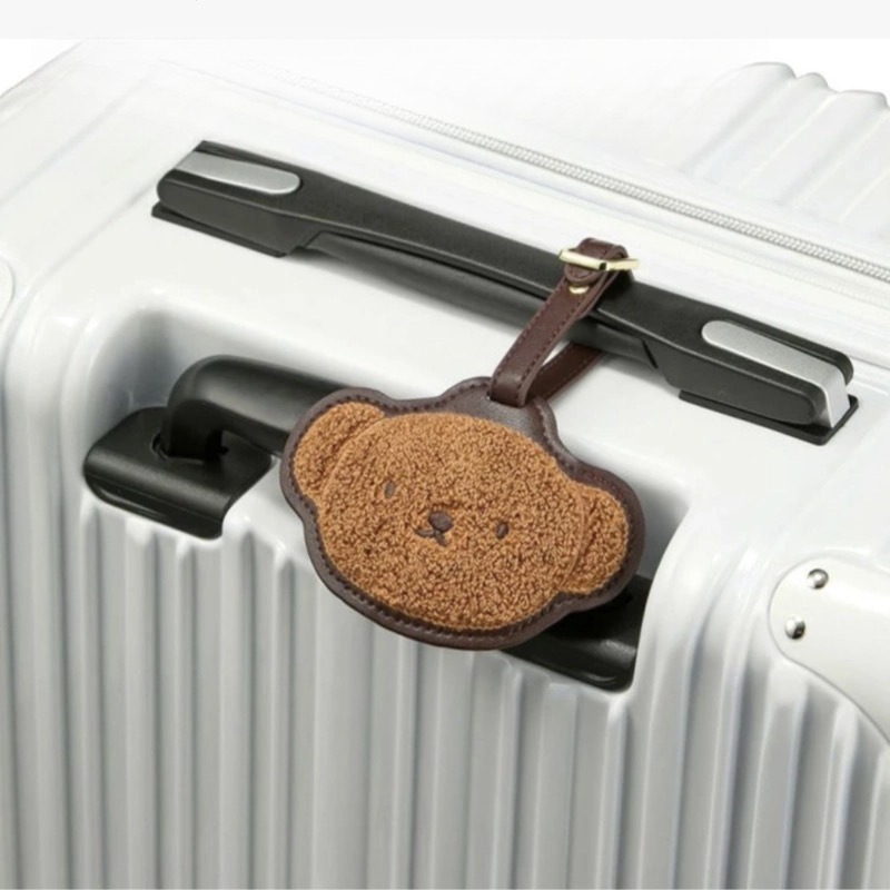 Hot Cartoon Miffy Series Leath - Luggage Tag Leather 评论和价格