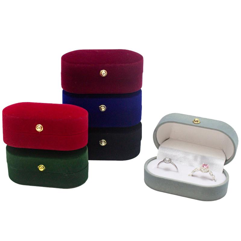 Mini Felt Ring Box Portable Ea - Accessories Travel Jewelry Box 评论和价格