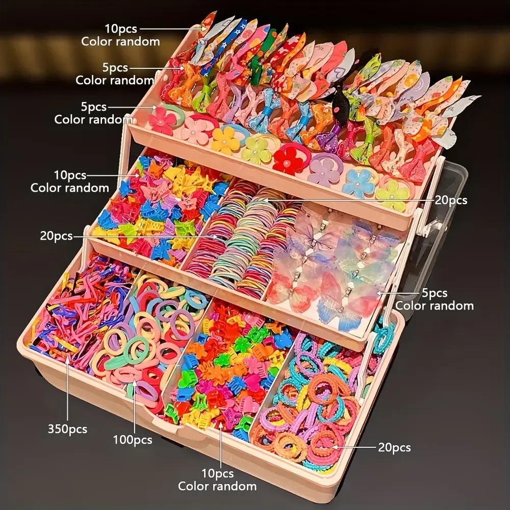 555 Pieces Suitable for Girls’ - Travel Accessories For 6 Year Old 评论和价格
