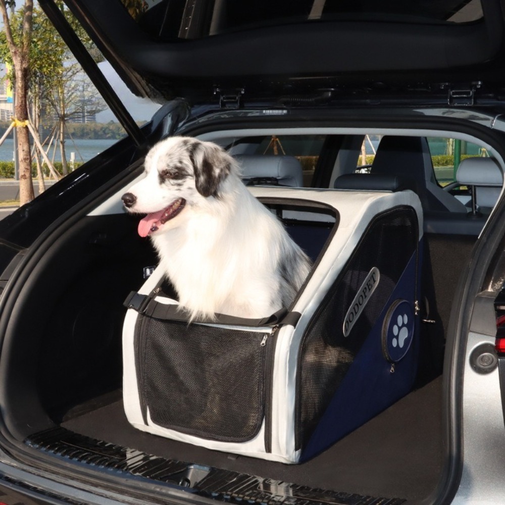 Dog Car Cage Portable Foldable - Travel Accessories For Dogs 评论和价格