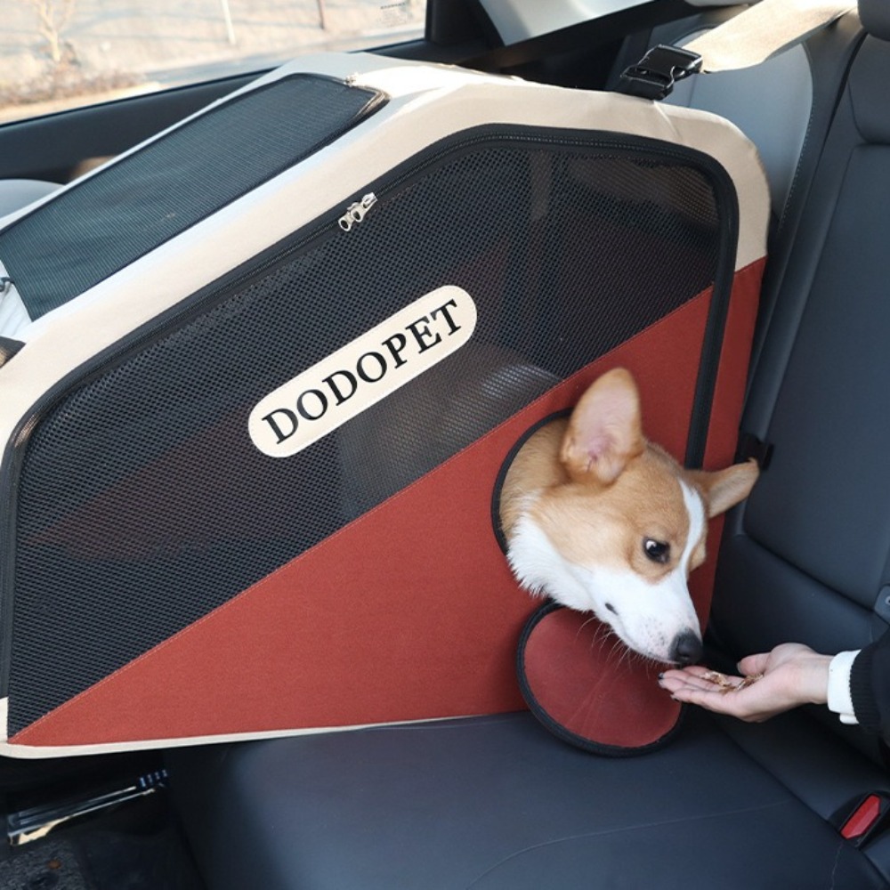 Dog Car Cage Portable Foldable - Travel Accessories For Dogs 评论和价格
