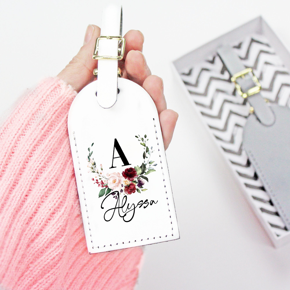 Personalised Pu Leather Luggag - Luggage Tag Leather 评论和价格