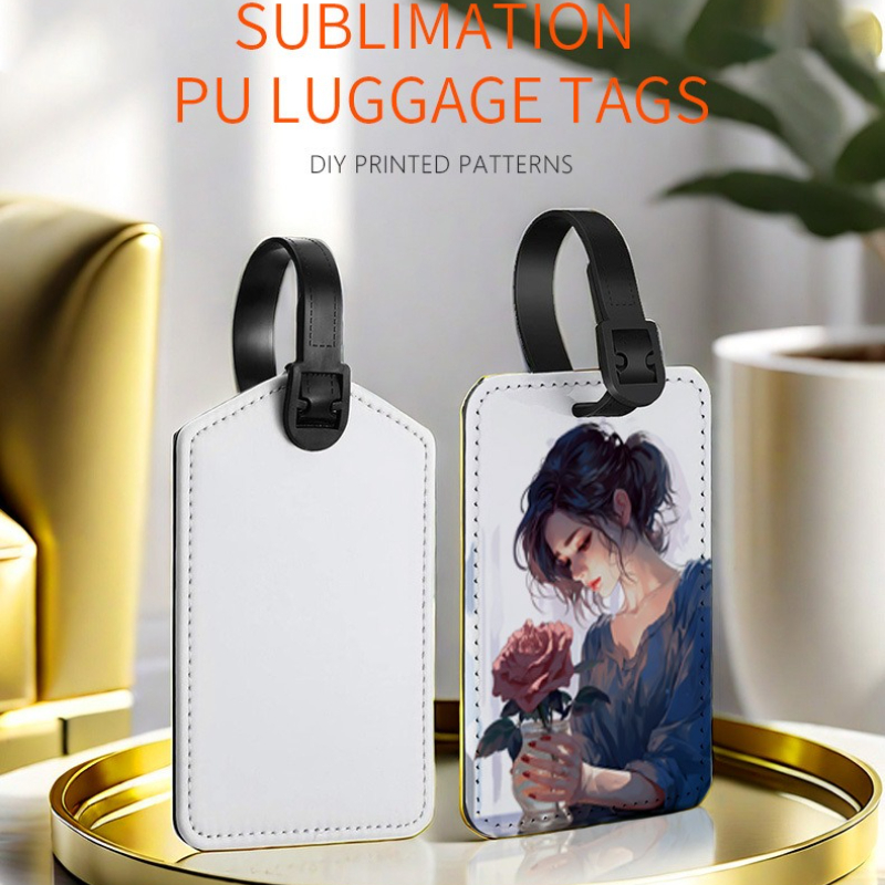 Customized Picture PU Leather  - Luggage Tag Leather 评论和价格