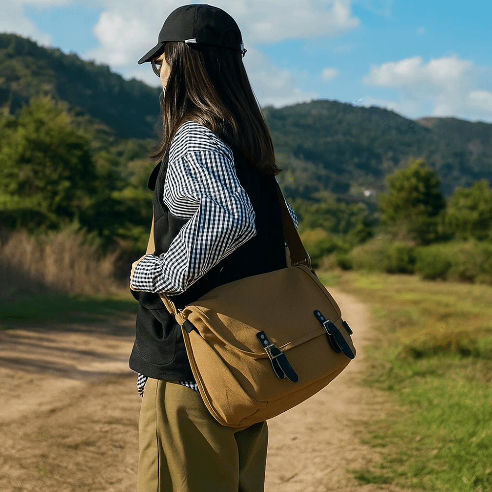 Couples Style Vintage Shoulder - Travel Accessories For Japan 评论和价格