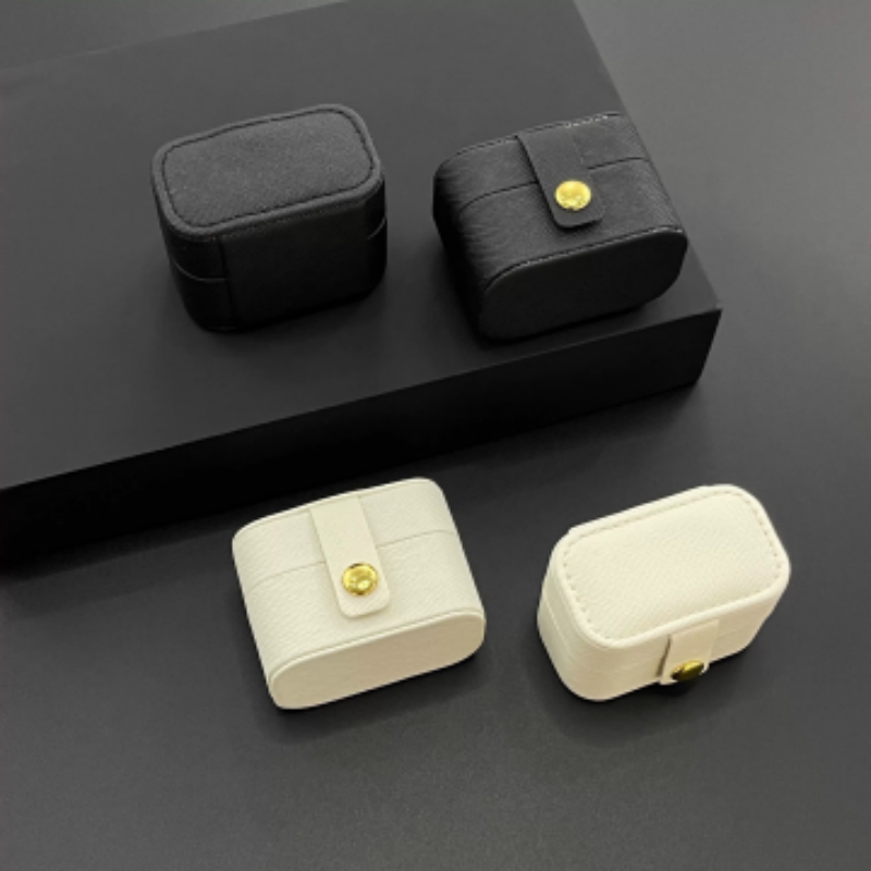 Leather Portable Jewelry Box D - Accessories Travel Jewelry Box 评论和价格