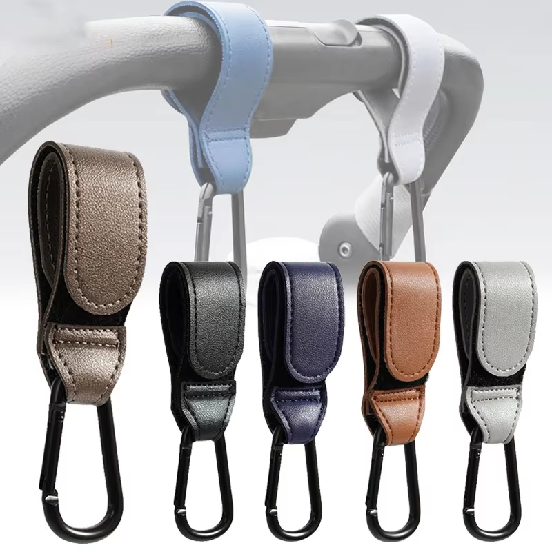 2Pcs Leather Cart Hooks Baby S - Travel Accessories For 6 Year Old 评论和价格