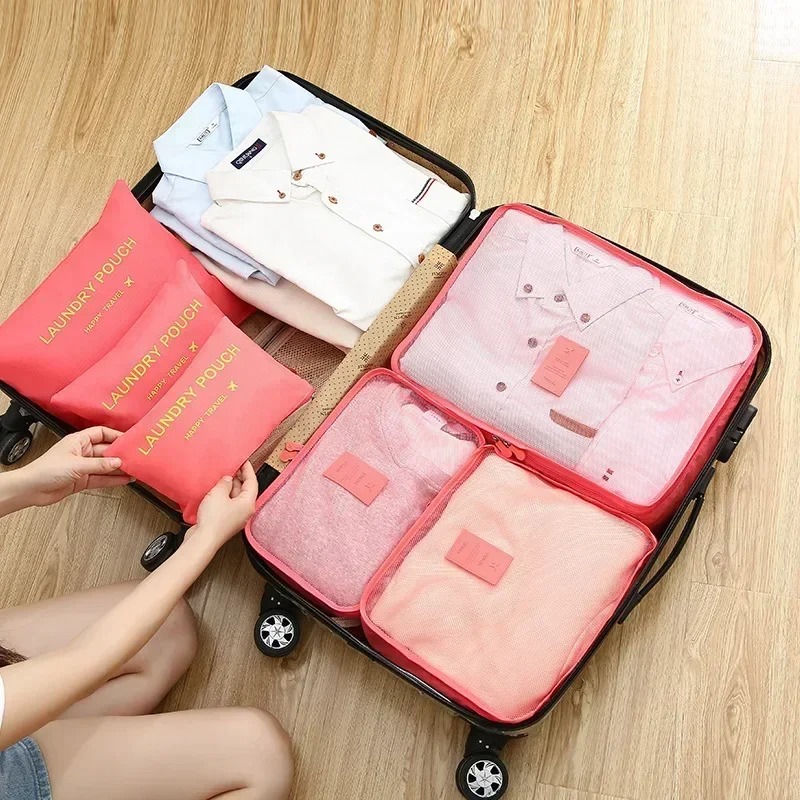 6pcs Set Travel Storage Bags S - Travel Accessories Kit Bag 评论和价格