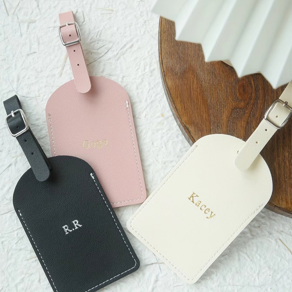 Customized Personalized Name S - Luggage Tag Leather 评论和价格