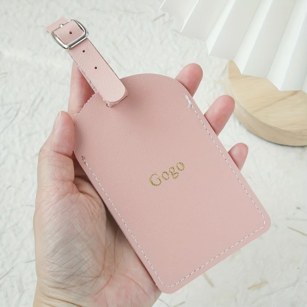 Customized Personalized Name S - Luggage Tag Leather 评论和价格