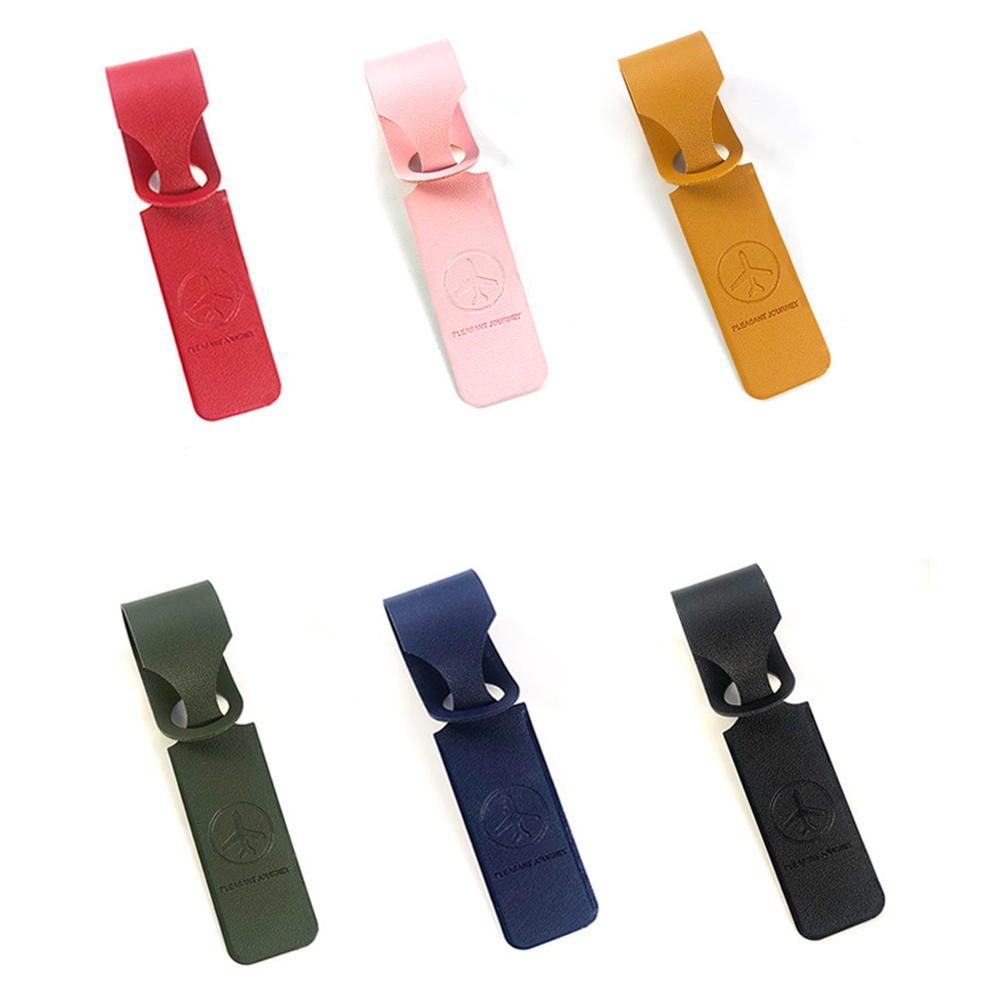 Personalized Travel Luggage Ta - Luggage Tag Leather 评论和价格