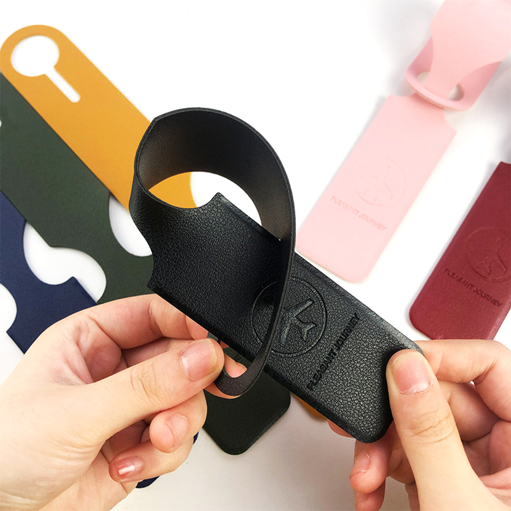 Personalized Travel Luggage Ta - Luggage Tag Leather 评论和价格