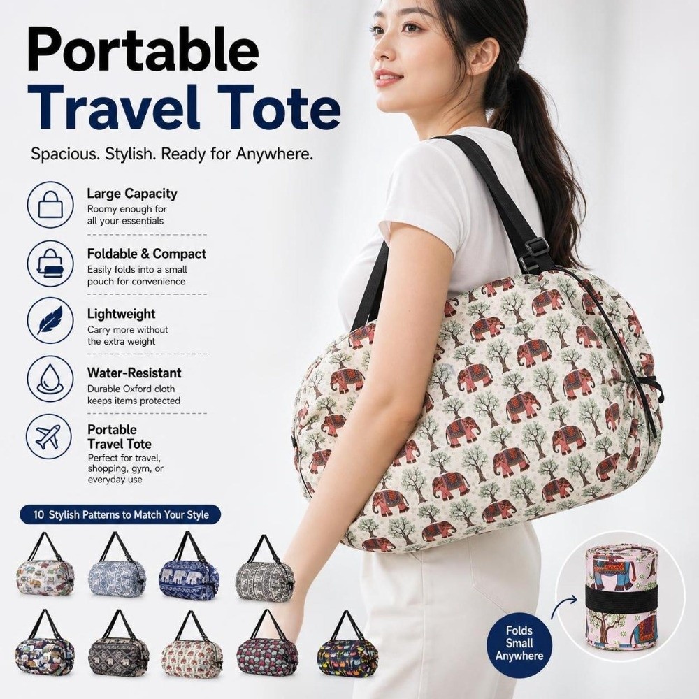 Durable Large Capacity Shoppin - Travel Accessories Market 评论和价格