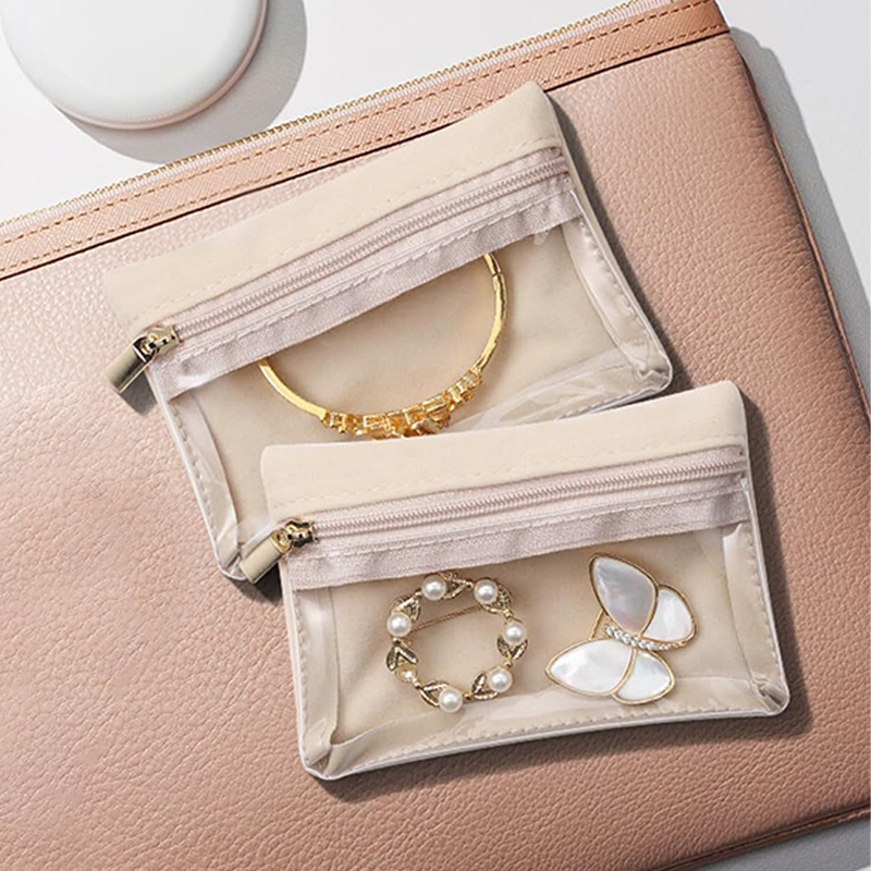 Z. Portable Velvet Jewelry Box - Accessories Travel Jewelry Box 评论和价格