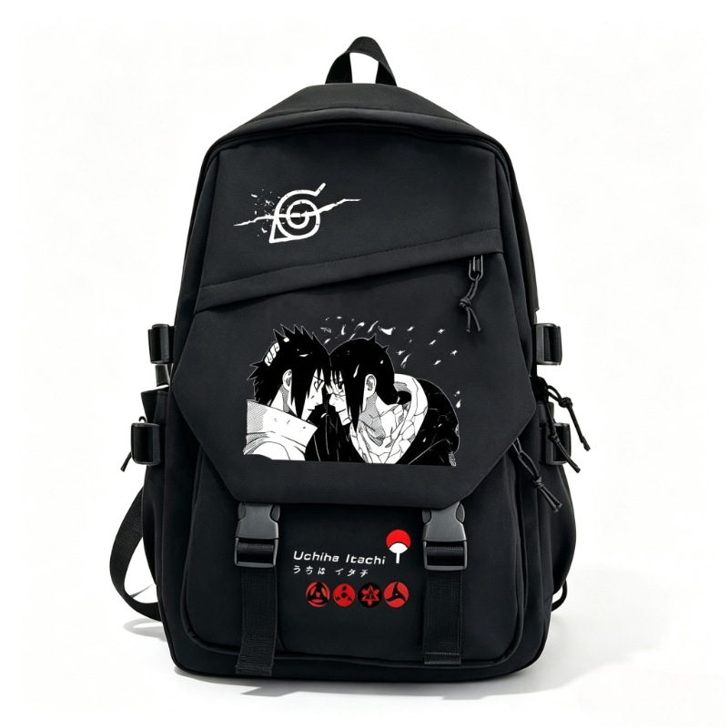 NARUTO Cartoon Backpack Two-di - Travel Accessories Kit Bag 评论和价格