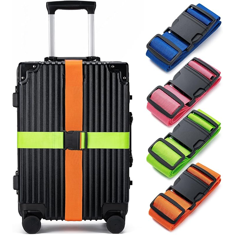 4Luggage Strap Set, Luggage Se - Travel Accessories Kit Bag 评论和价格