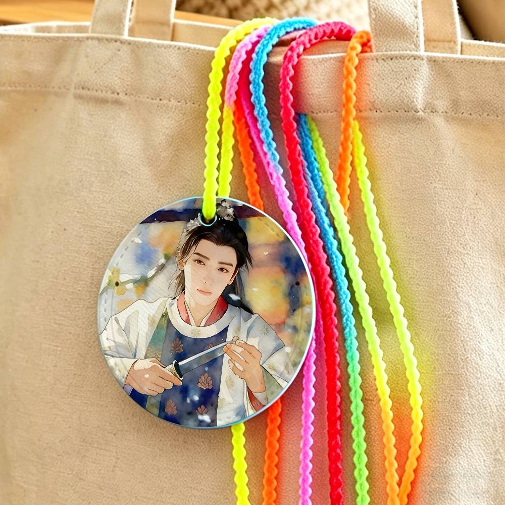 Yu Ming Cha Gu Illustration TV - Luggage Tag Leather 评论和价格